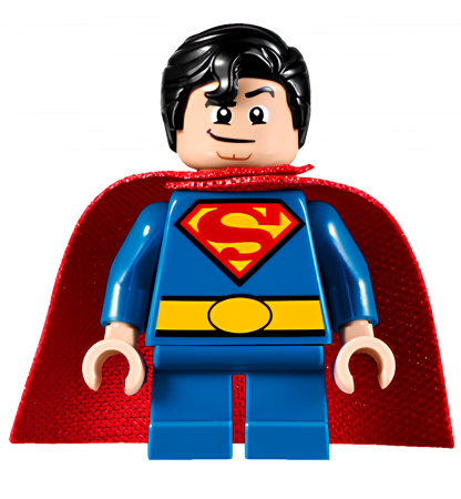 Минифигурка Lego Super Heroes Superman - Short Legs sh348 U